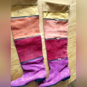 Vera Moda 80's Suede tall boots!